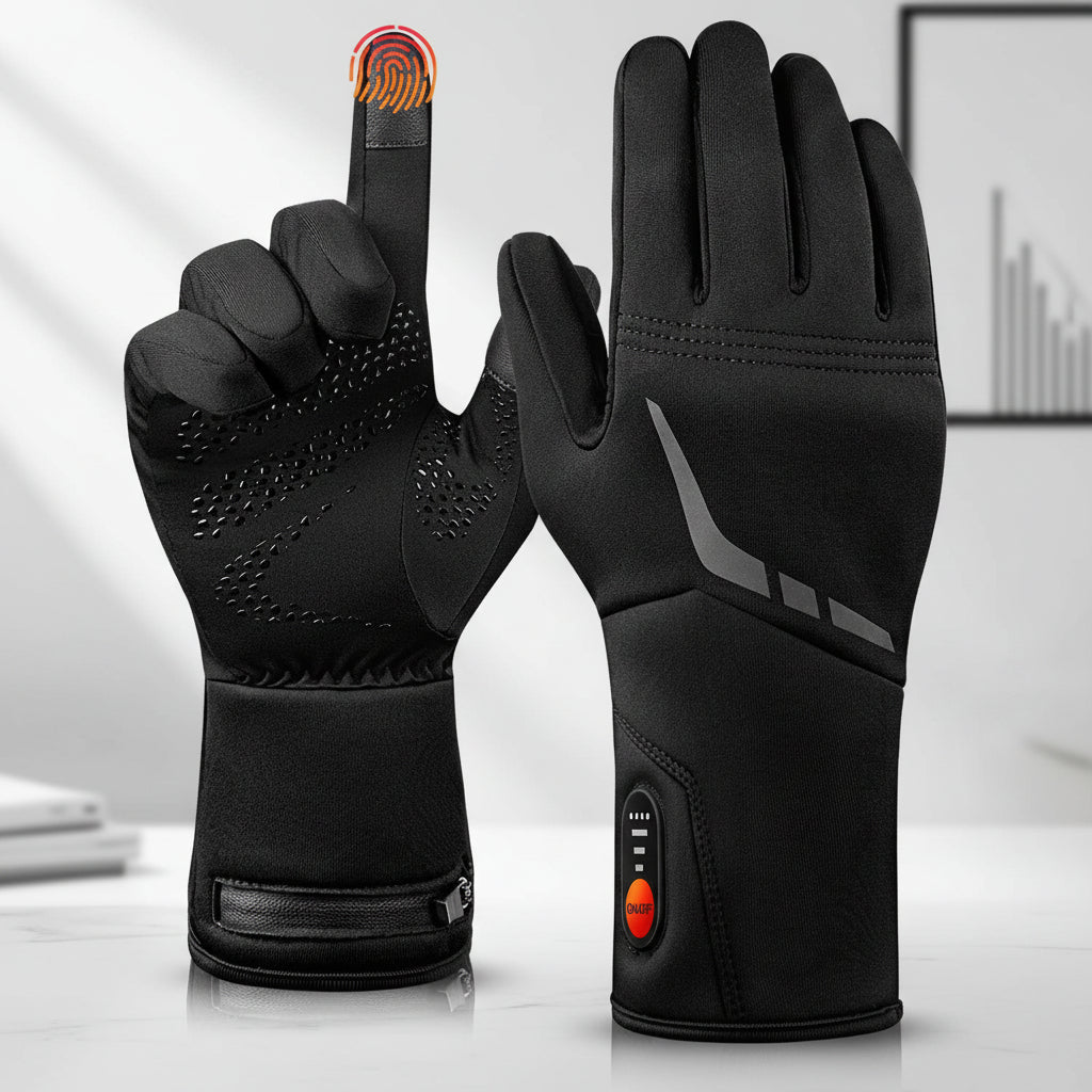 Battery Heated Waterproof Touchscreen Winter Gloves