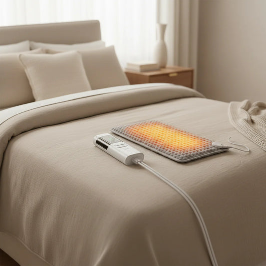 Electric Heating Blanket Soft Cotton Sofa and Bed Warmer 22.83x11.42 Inches