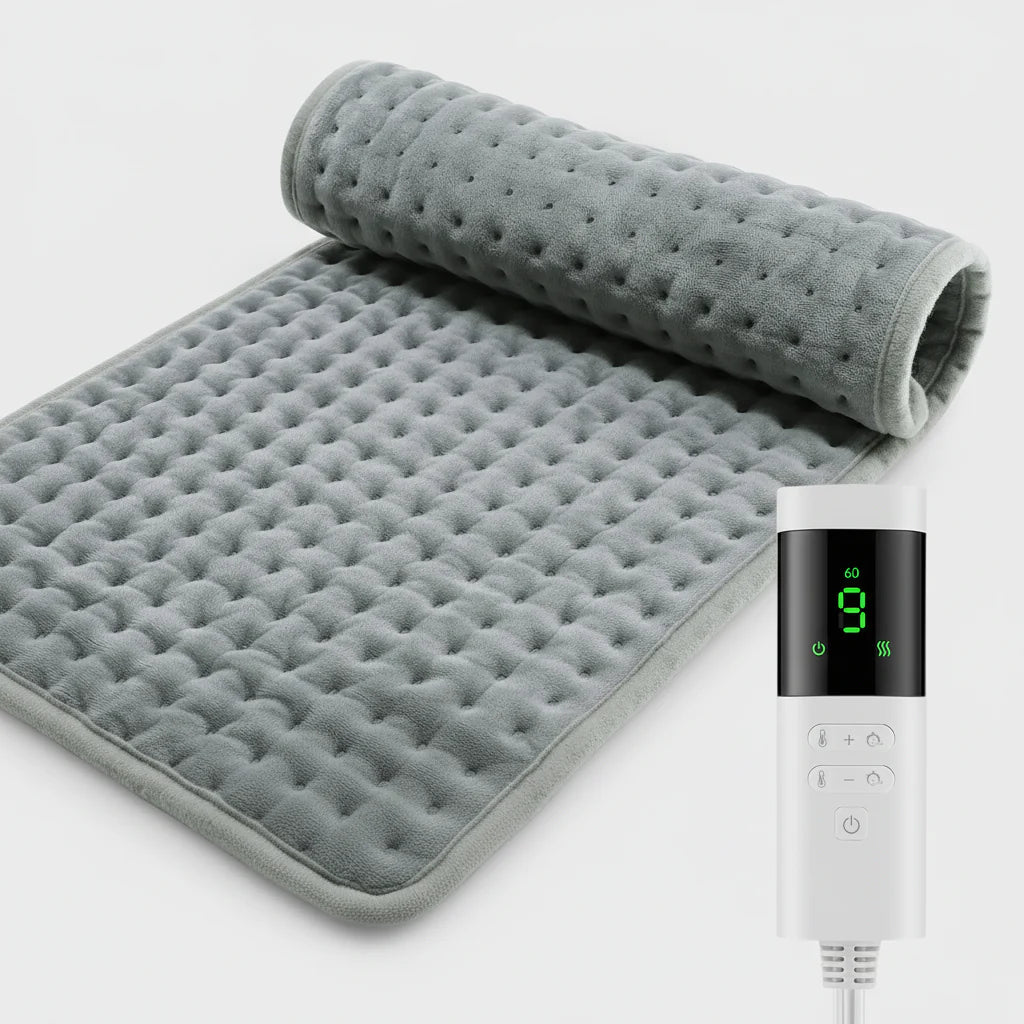 Electric Heating Blanket Soft Cotton Sofa and Bed Warmer 22.83x11.42 Inches