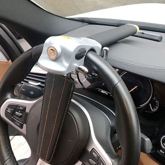 Heavy Duty Adjustable Anti-Theft Steering Wheel Lock