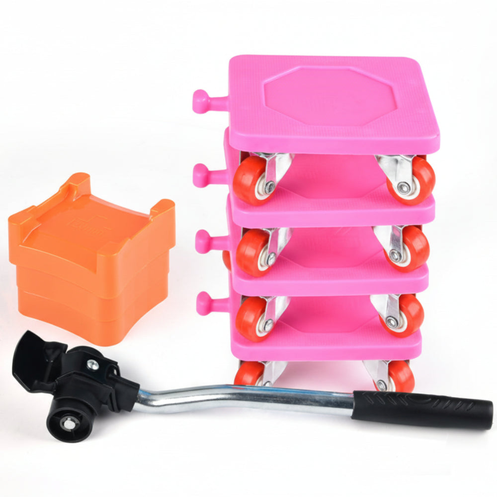 Furniture Moving Set with 360° Rotating Wheels and Non-Slip Design