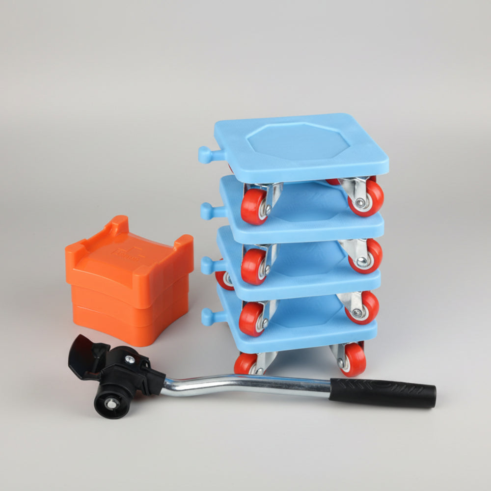 Furniture Moving Set with 360° Rotating Wheels and Non-Slip Design
