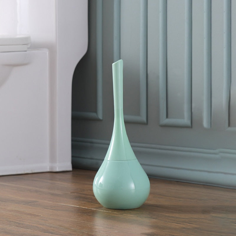 Elegant Hygienic Toilet Brush with Spill-Proof Design