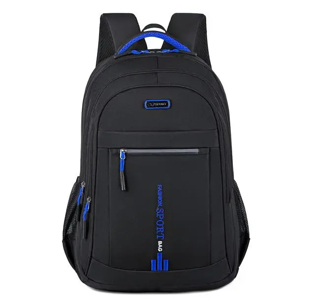Waterproof Oxford Men's Backpack with Padded Straps