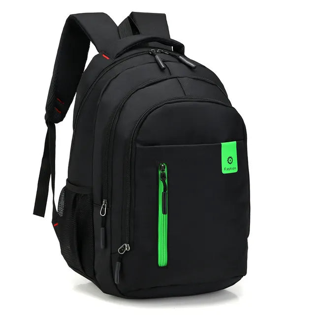 Waterproof Oxford Men's Backpack with Padded Straps