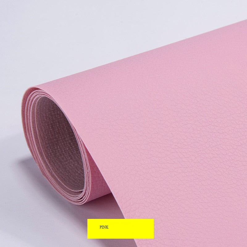 Self-Adhesive Leather Repair Patch Kit for Synthetic Surfaces
