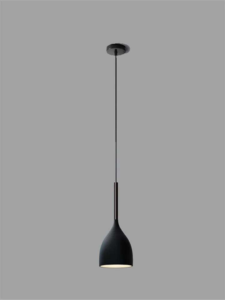 Modern Metal Pendant Light for Dining Room, Café, Bar - E27 Socket with LED Bulbs