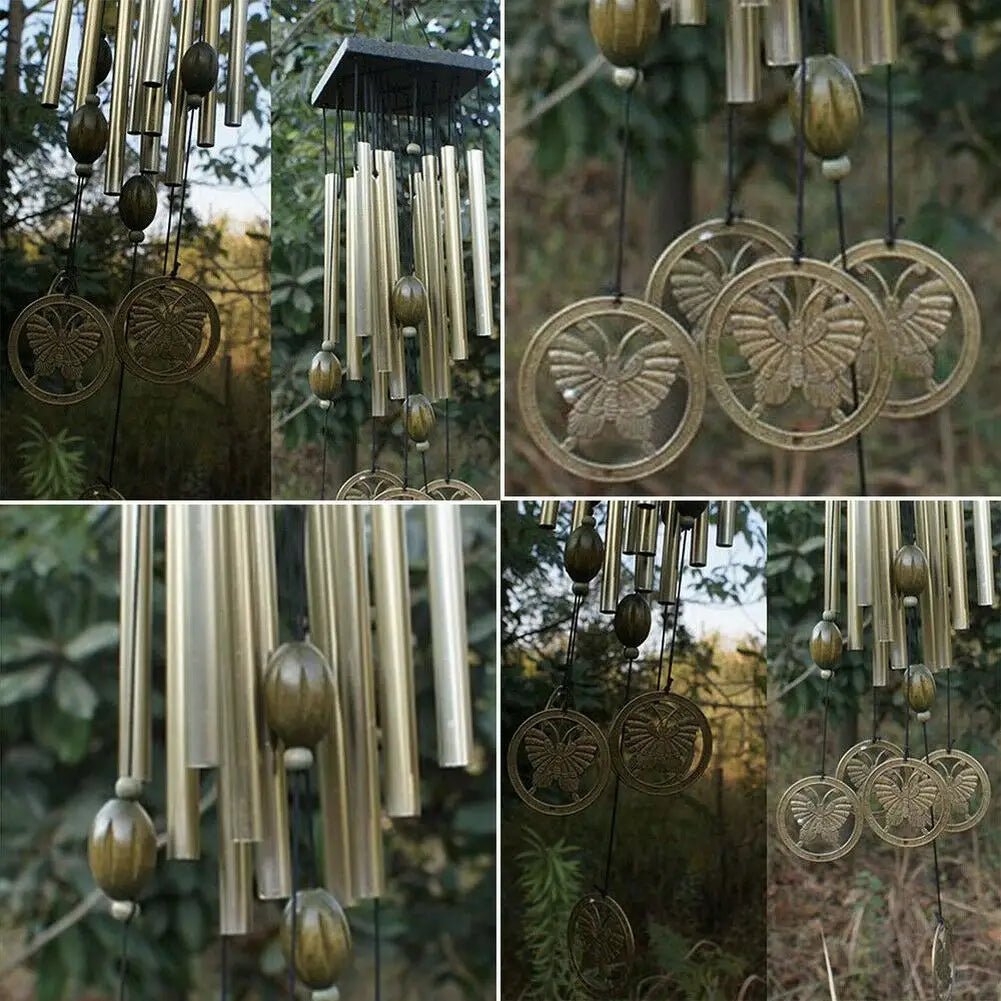 Large Stainless Steel Wind Chime with Calming Sound