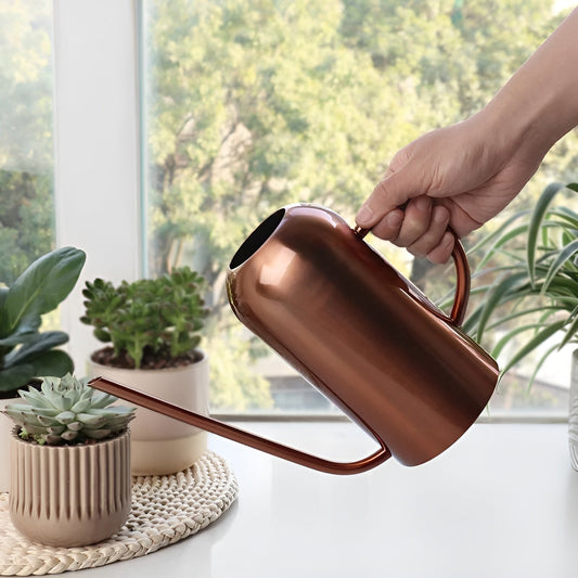 Stainless Steel Watering Can 1.5L with Precision Spout