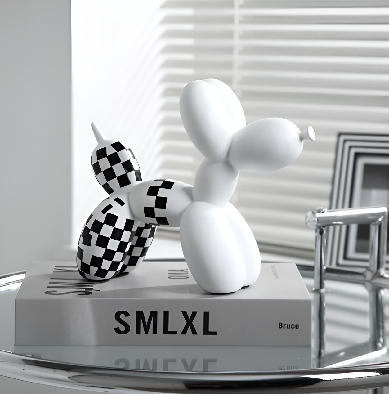 Resin Balloon Dog Art Sculpture in 5 Colors