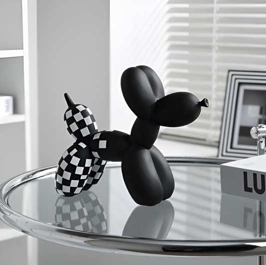 Resin Balloon Dog Art Sculpture in 5 Colors