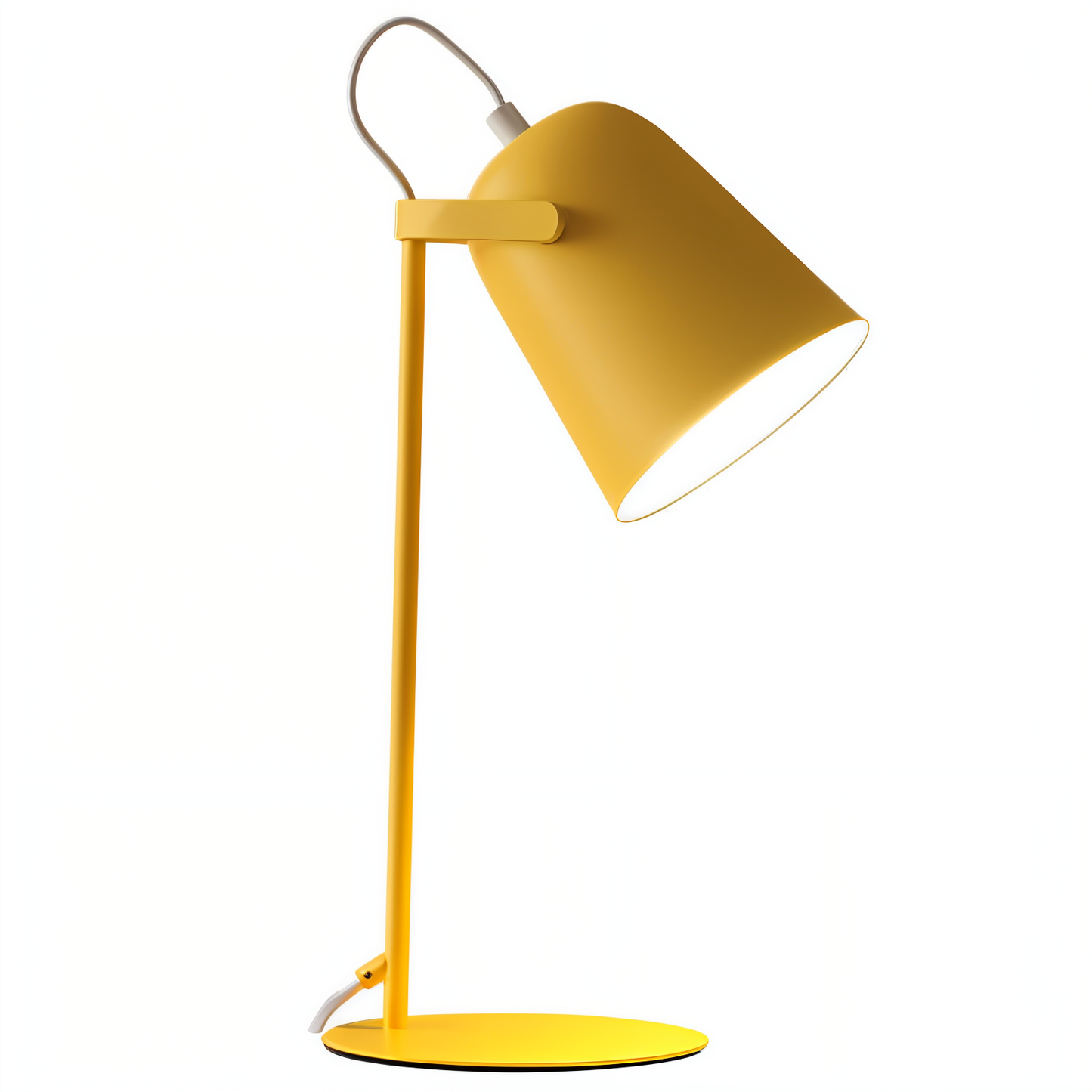 Adjustable Macaron Table Lamp - Nordic Yellow Desk Light