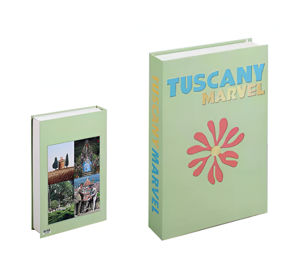 Chic Faux Decorative Coffee Table Books - Colorful Home Accent