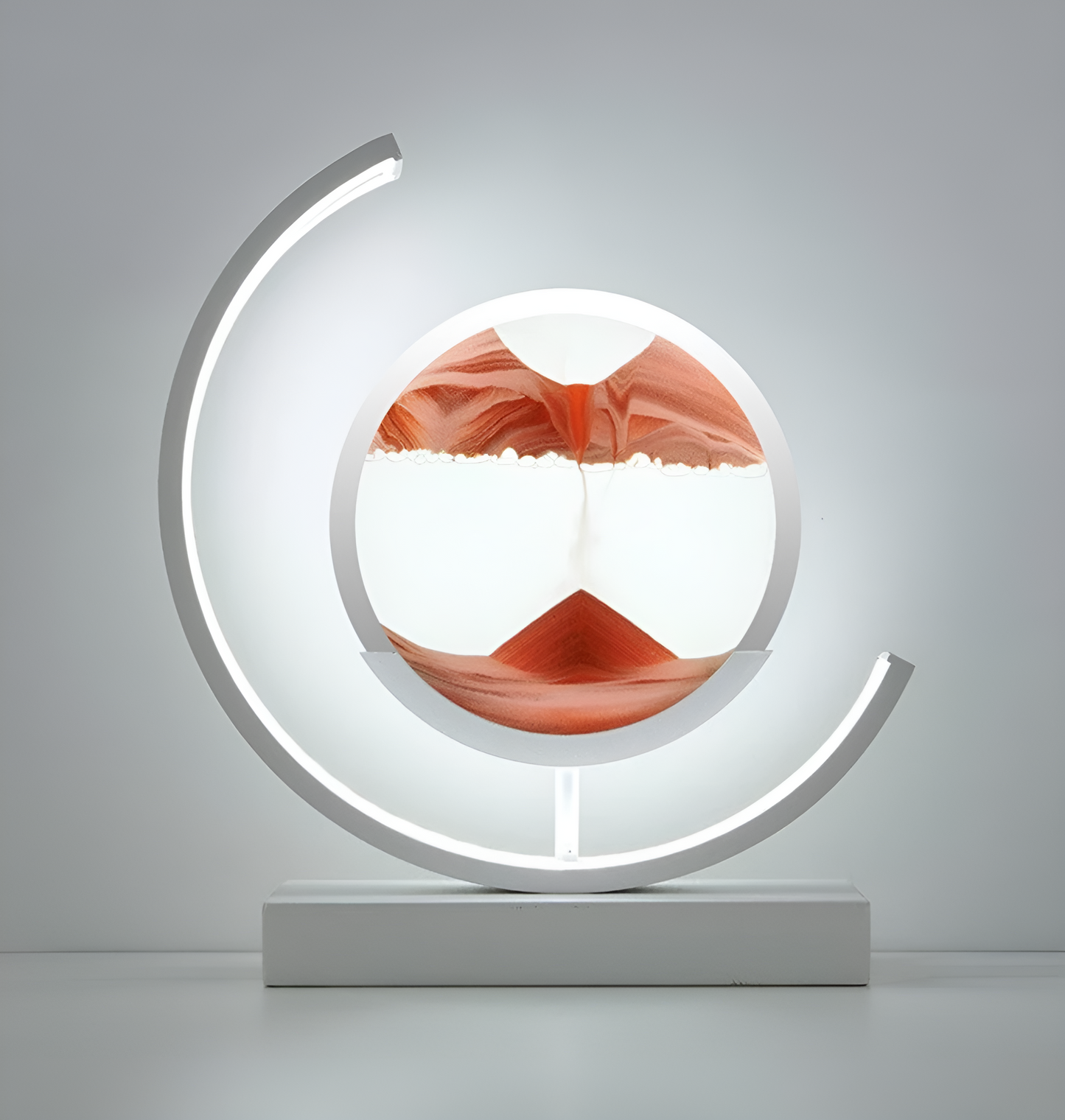 Flowing Sand LED Lamp - 3D Quicksand Night Light with Non-Slip Base