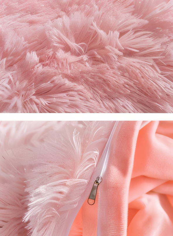 Plush Fleece Bedding Set with Duvet Cover and Pillowcases