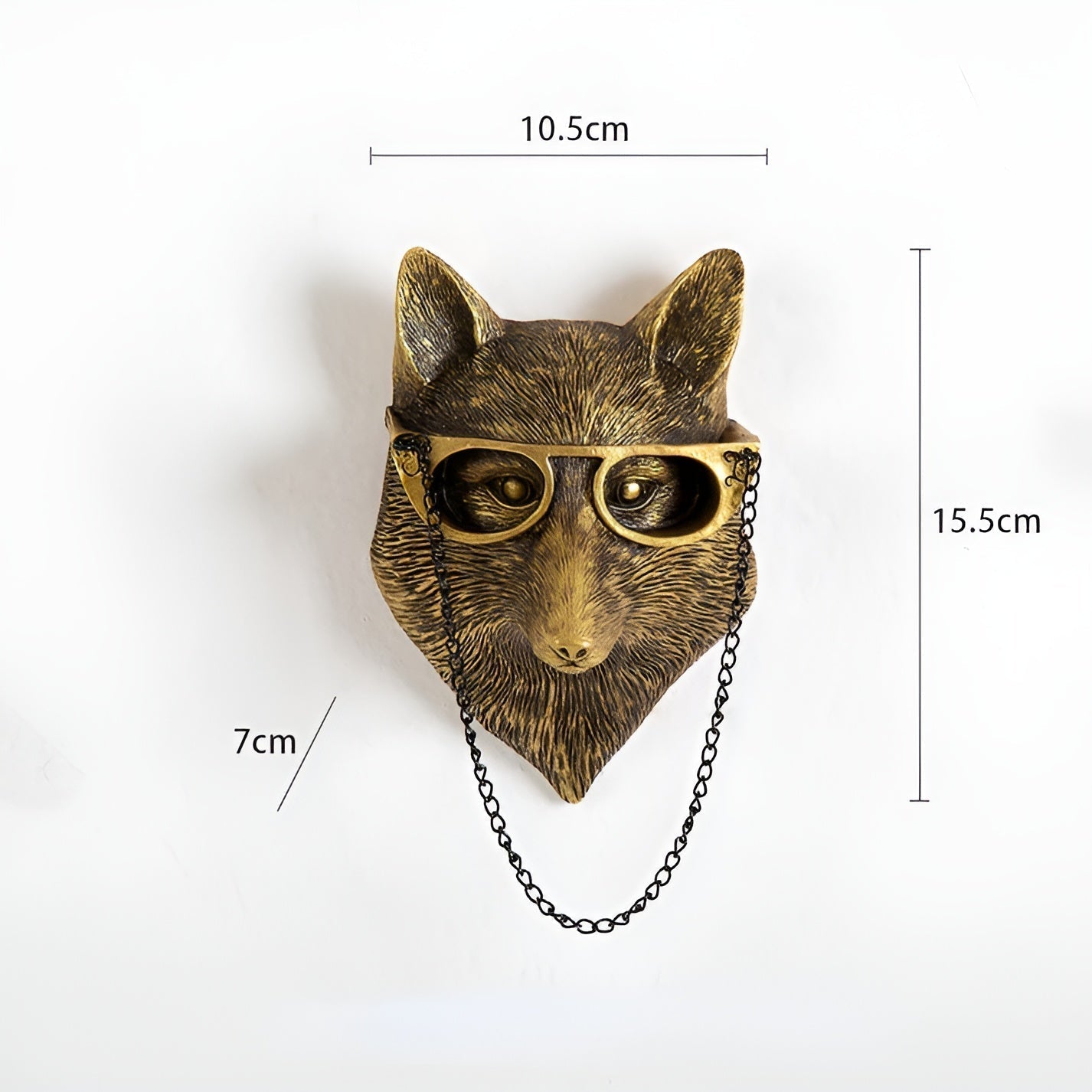 Multifunctional Animal Wall Hooks in Synthetic Resin