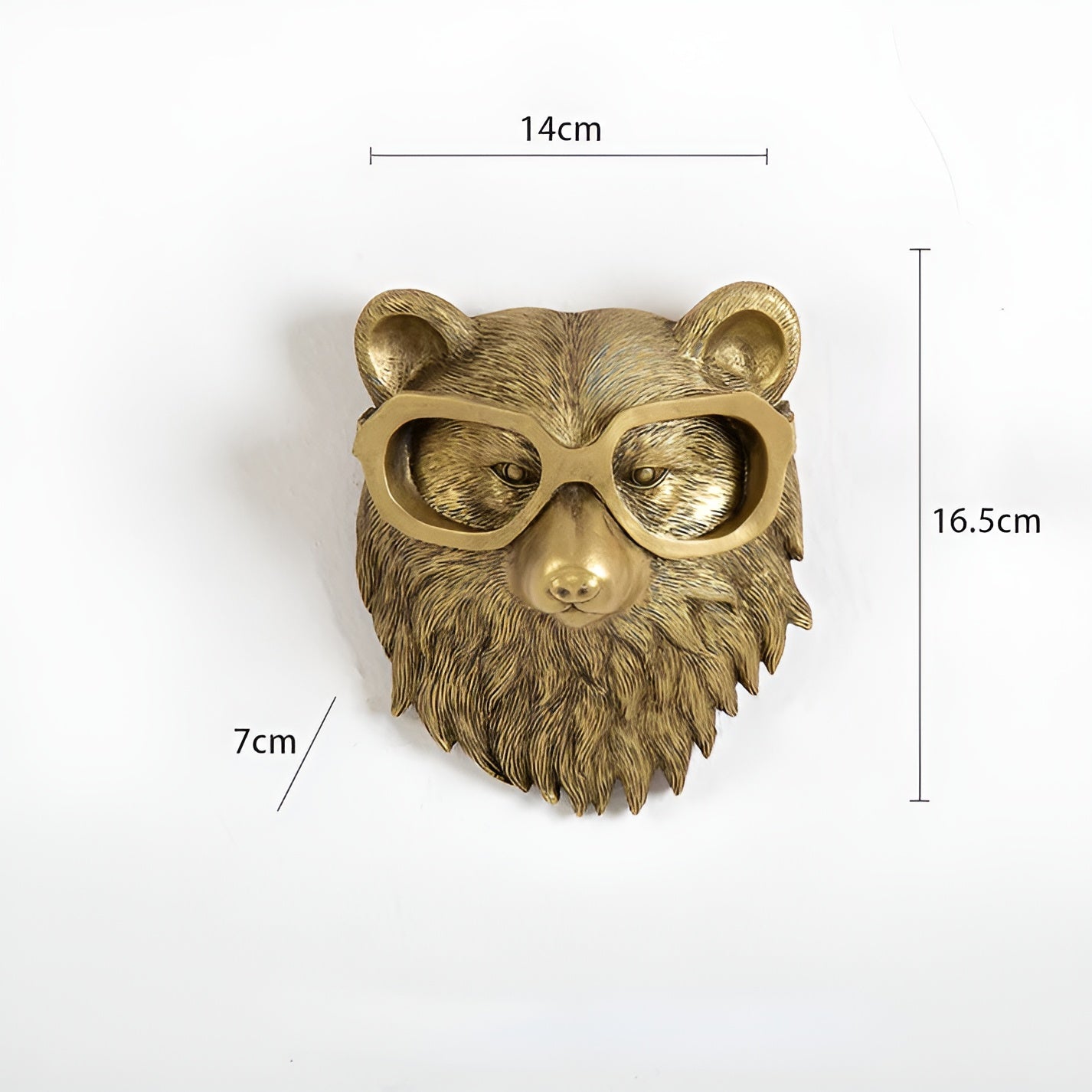 Multifunctional Animal Wall Hooks in Synthetic Resin