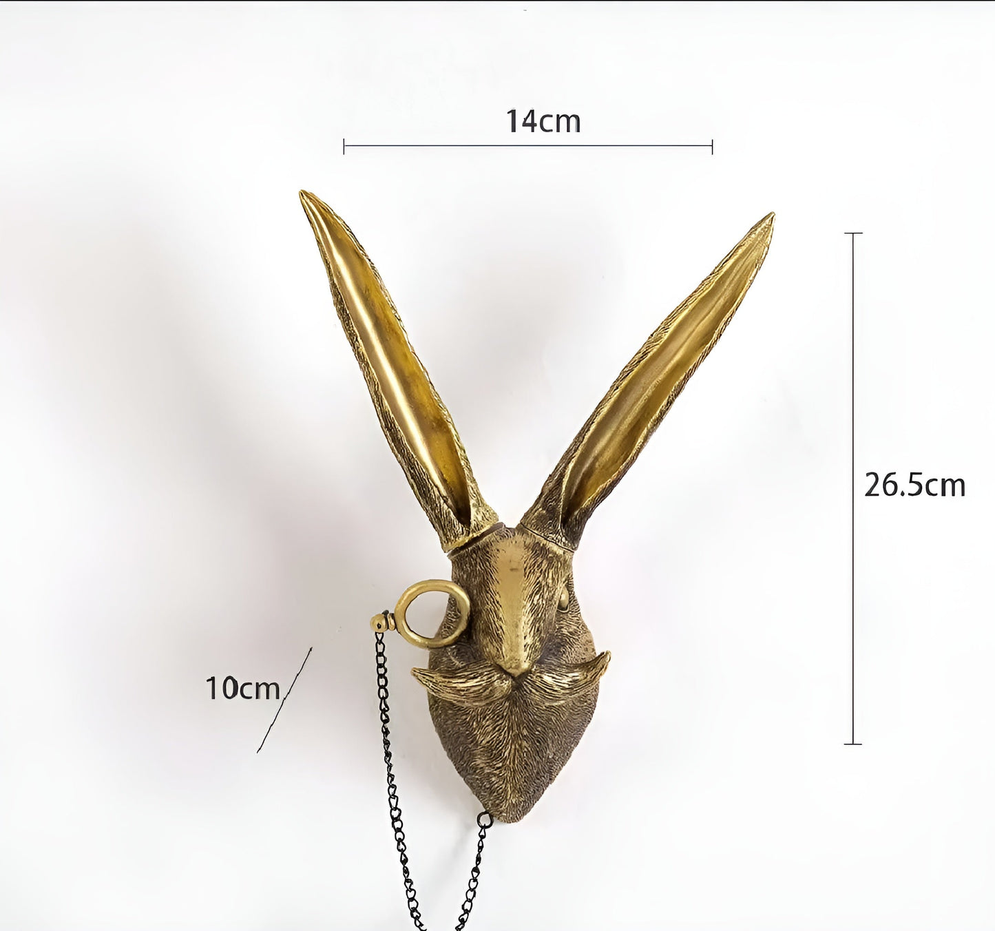 Multifunctional Animal Wall Hooks in Synthetic Resin