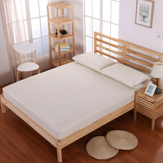 Conductive Grounding Fitted Sheet - Antimicrobial Cotton with Silver Fibers