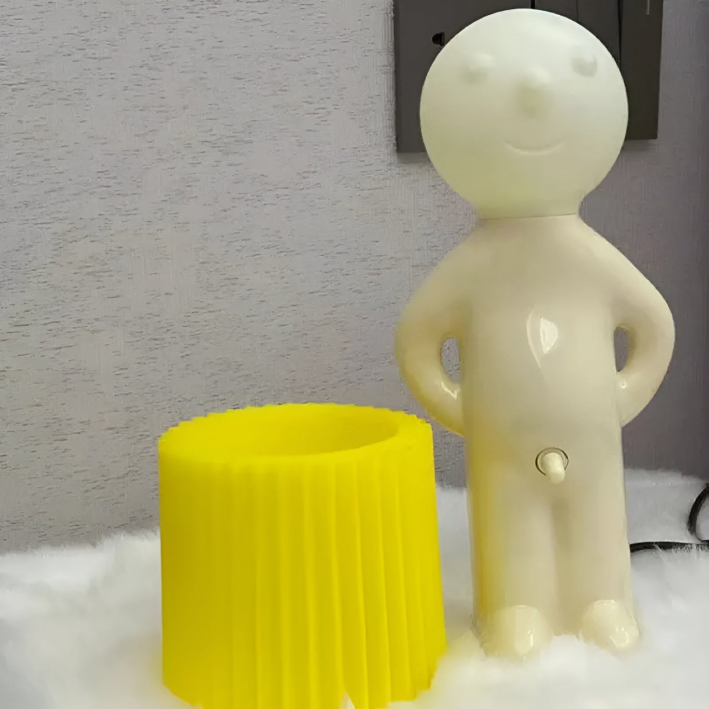Creative LED Table Lamp - Shy Boy Design