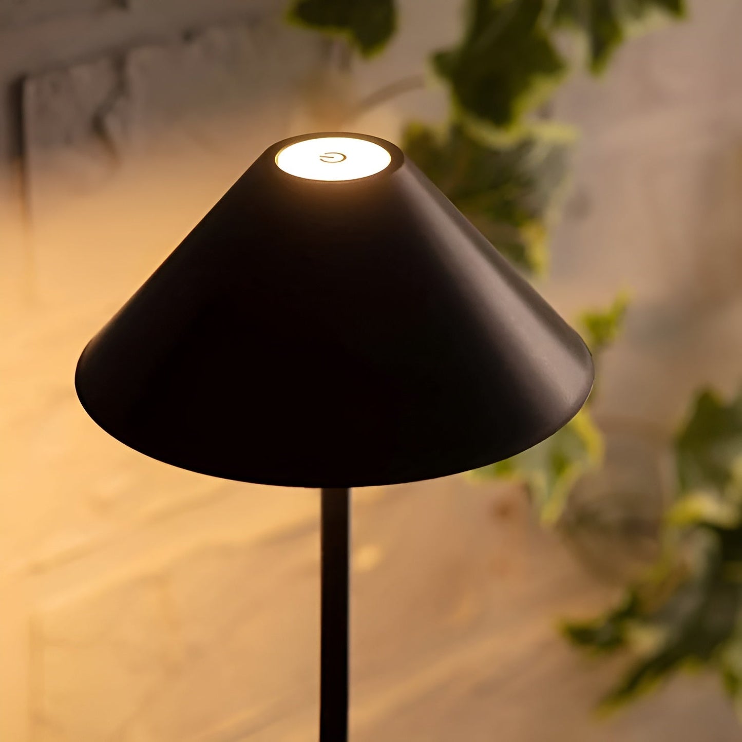 Dimmable Nordic Cone LED Table Lamp with Touch Control