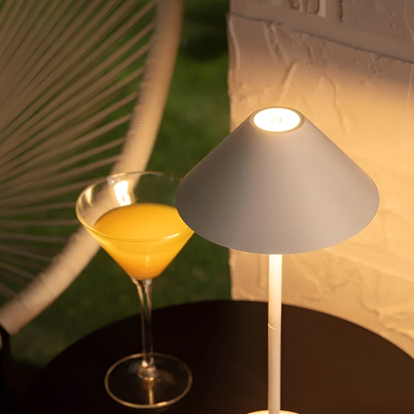 Dimmable Nordic Cone LED Table Lamp with Touch Control