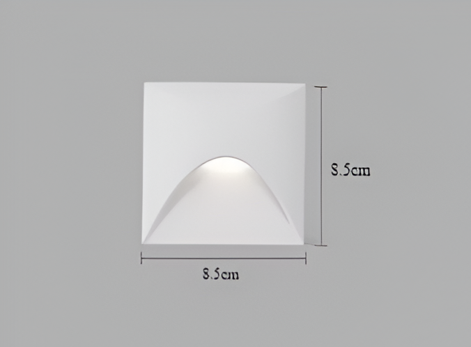 Waterproof Motion Sensor Wall Light - Indoor Outdoor LED, IP65, Aluminum