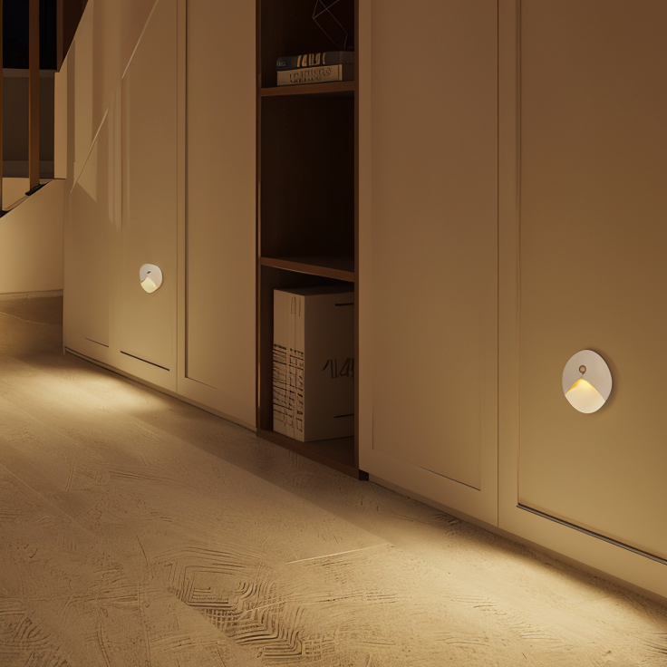 Waterproof Motion Sensor Wall Light - Indoor Outdoor LED, IP65, Aluminum