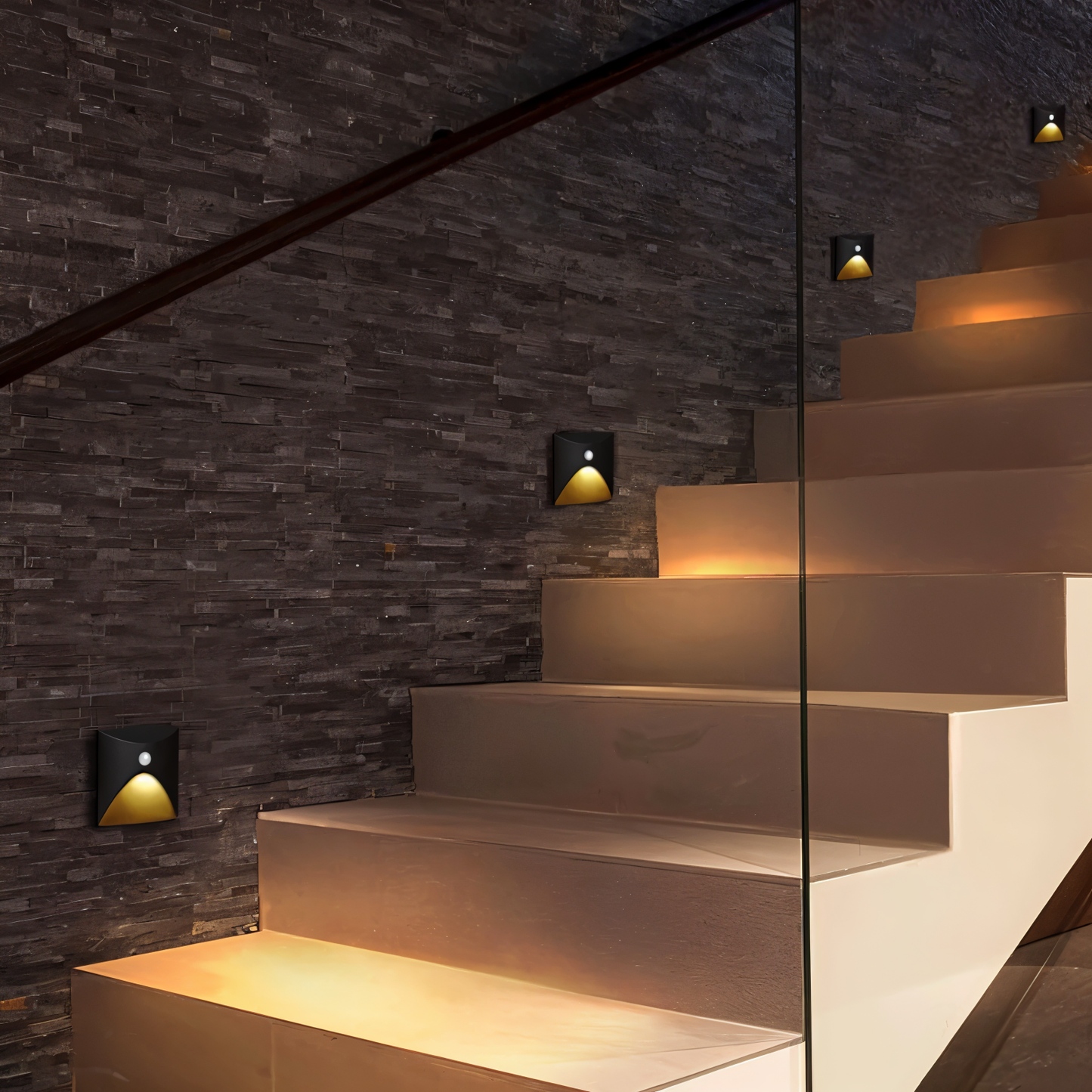 Waterproof Motion Sensor Wall Light - Indoor Outdoor LED, IP65, Aluminum