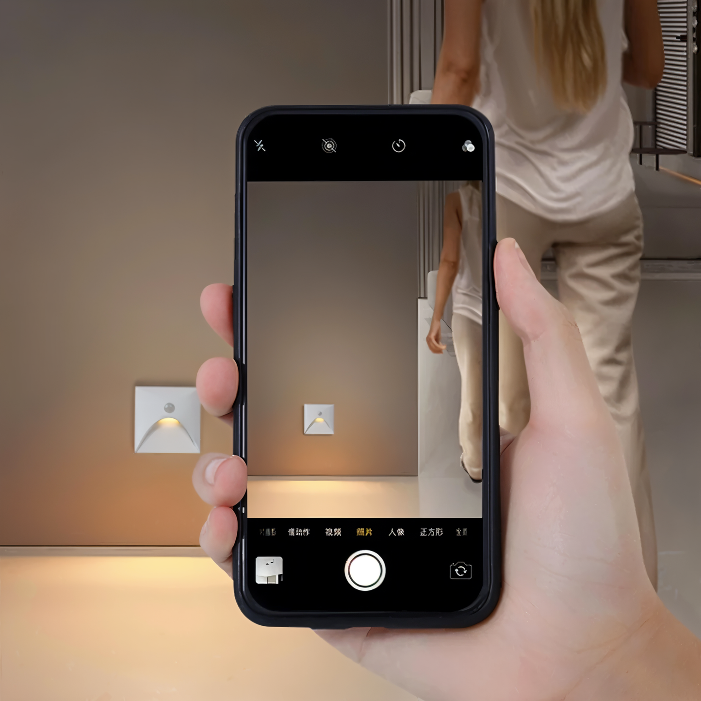 Waterproof Motion Sensor LED Wall Light for Indoor and Outdoor Use