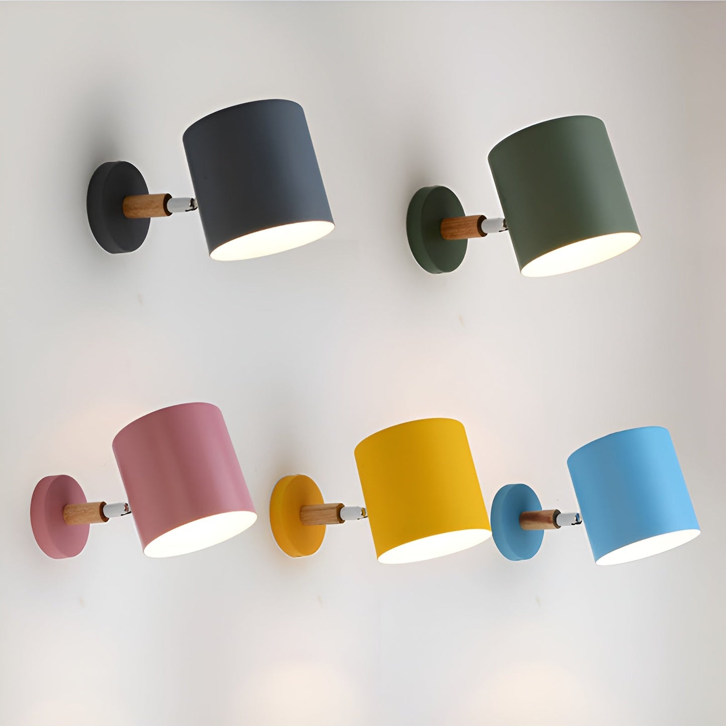 Pastel Scandinavian Wall Lamp - MacaronLight