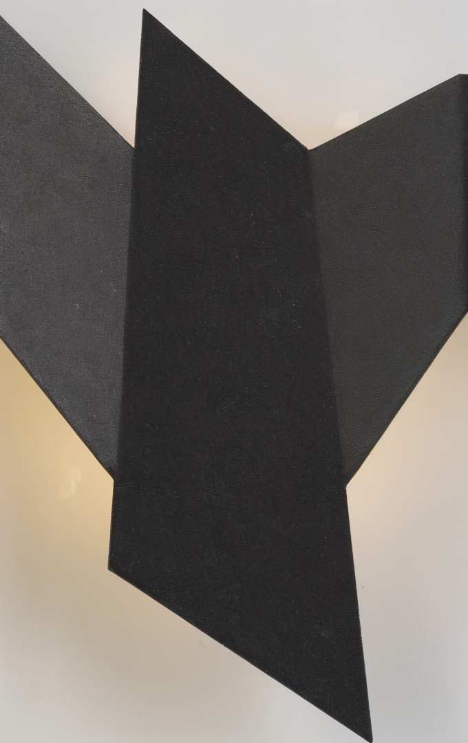 Geometric Origami Bird Wall Light - Japanese Style Metal Lamp