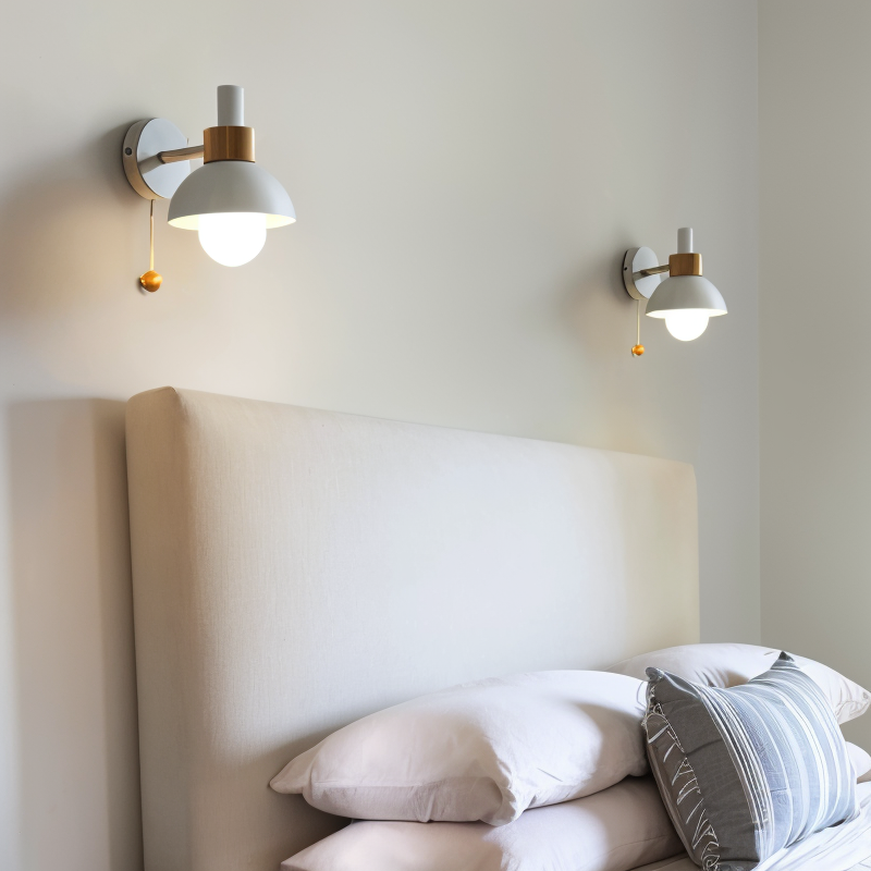 Macaron Wall Light - Modern Indoor Lighting with Switch