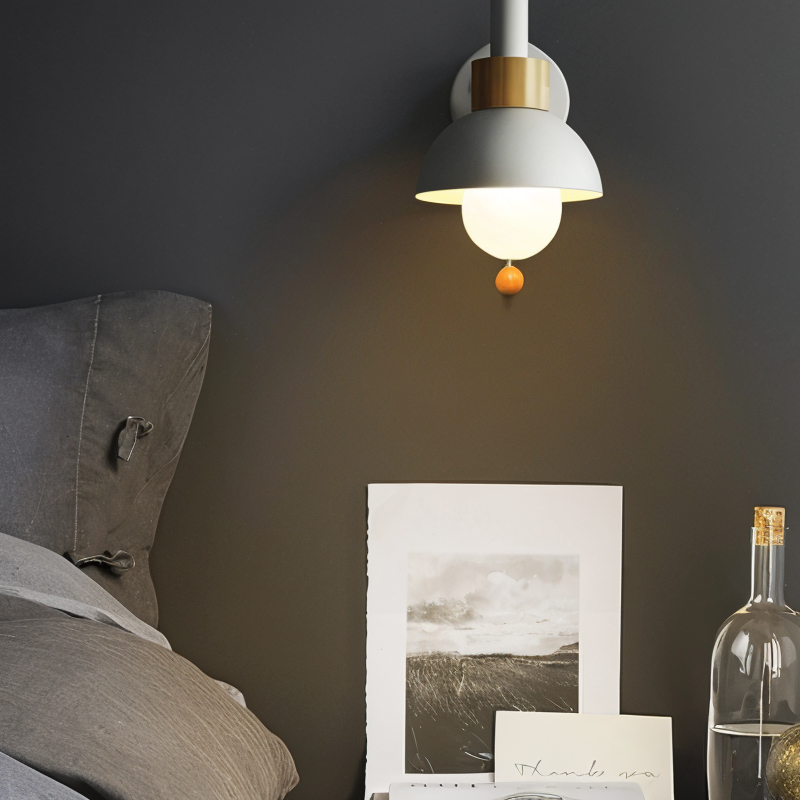 Macaron Wall Light - Modern Indoor Lighting with Switch