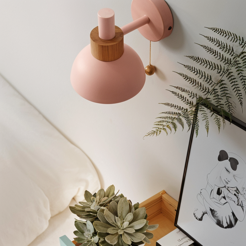 Macaron Wall Light - Modern Indoor Lighting with Switch