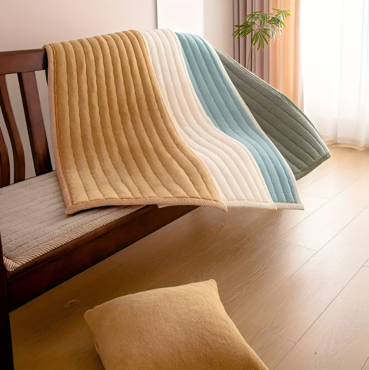 Non-Slip Pet-Friendly Polyester Sofa Cover