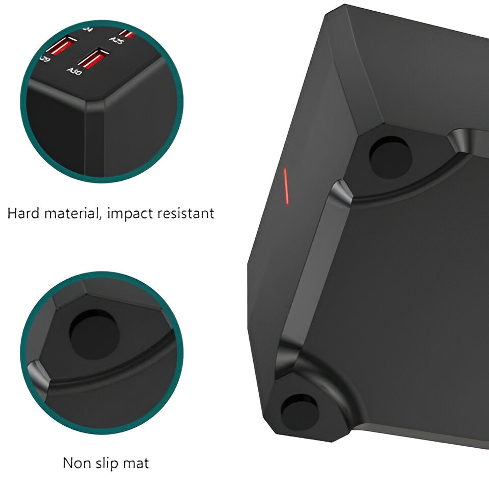 Universal 30-Port USB Charging Station with Fast Charging