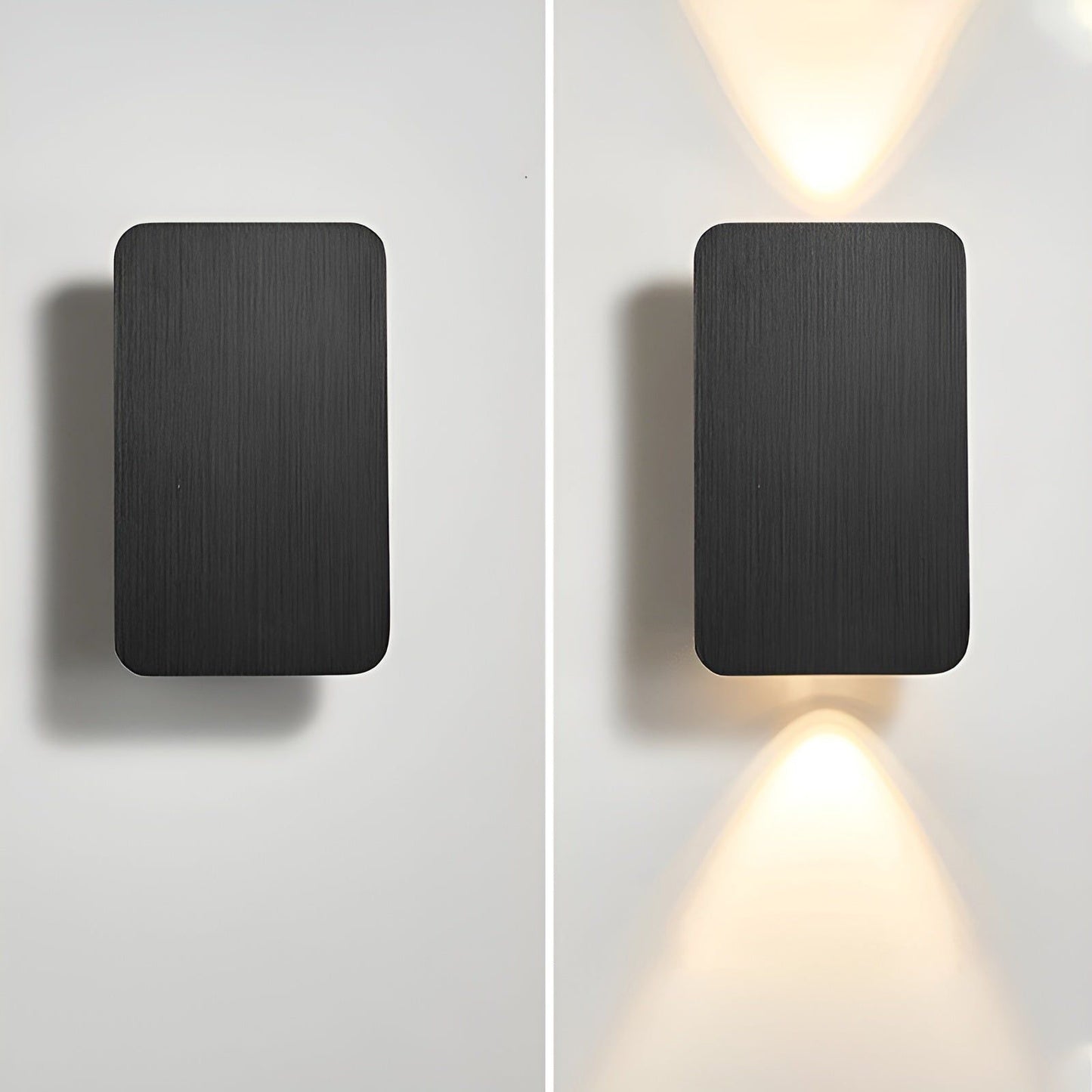 Modern Rectangular LED Wall Lamp - Energy Efficient Stairwell Light