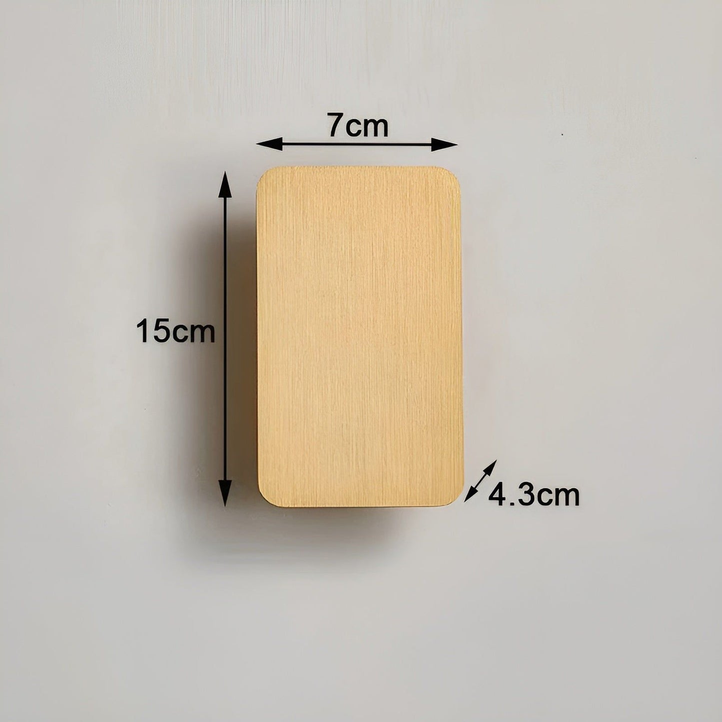 Modern Rectangular LED Wall Lamp - Energy Efficient Stairwell Light