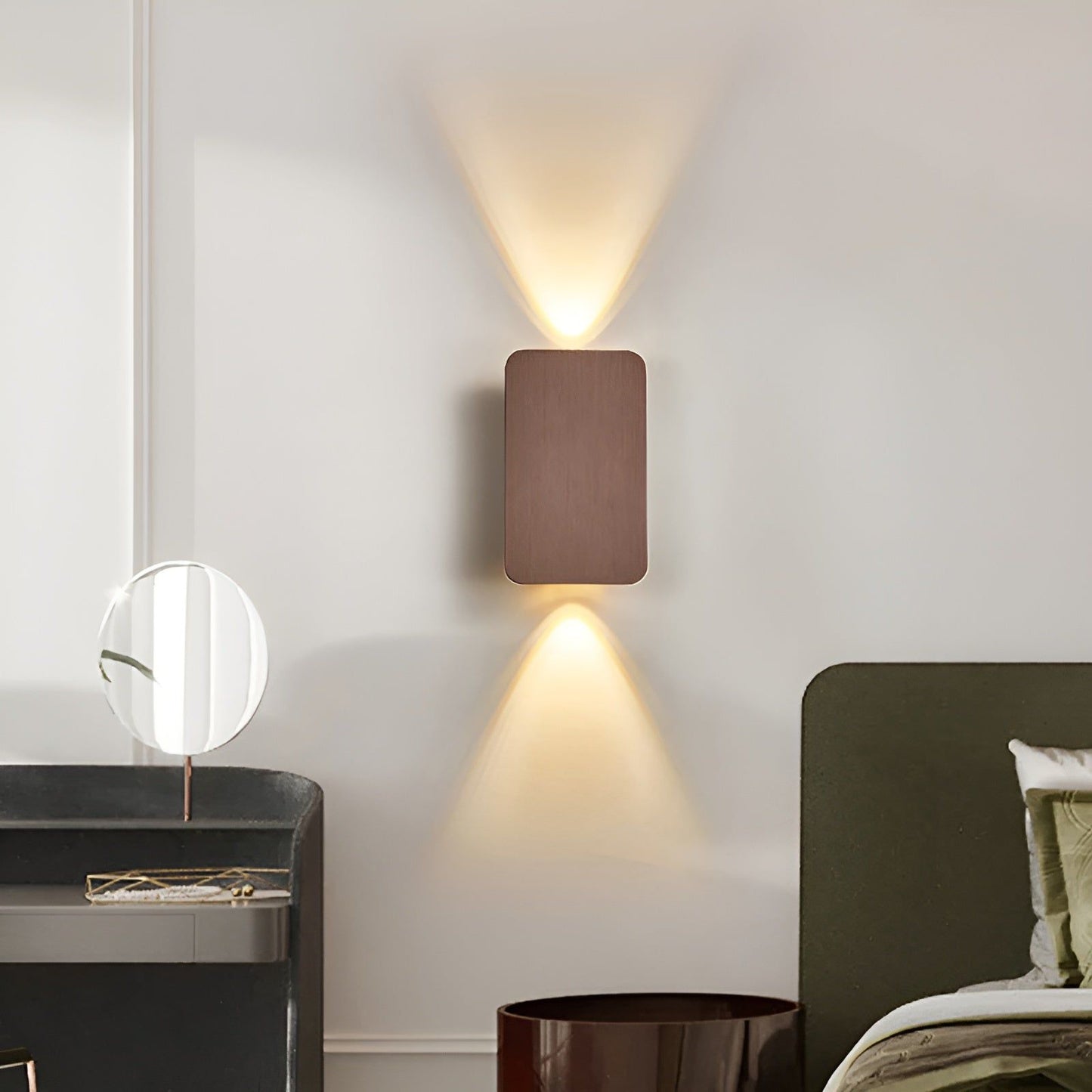 Modern Rectangular LED Wall Lamp - Energy Efficient Stairwell Light