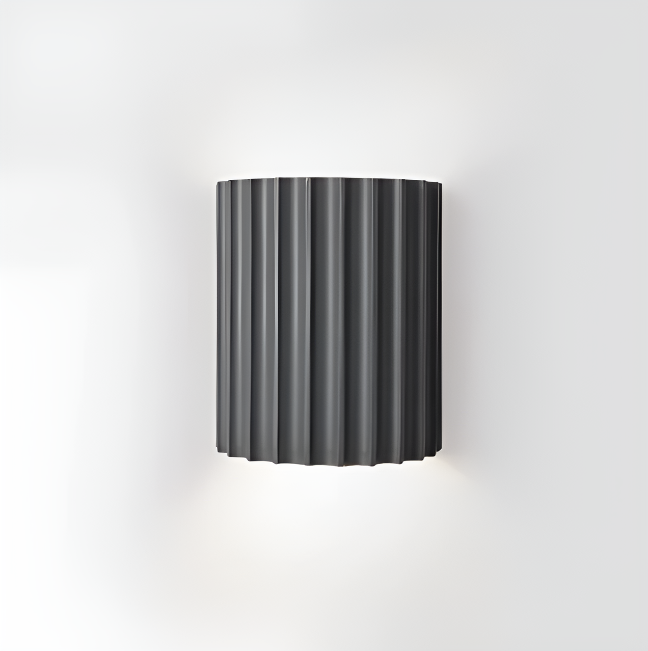 Striped Resin LED Wall Light for Modern Scandinavian Decor