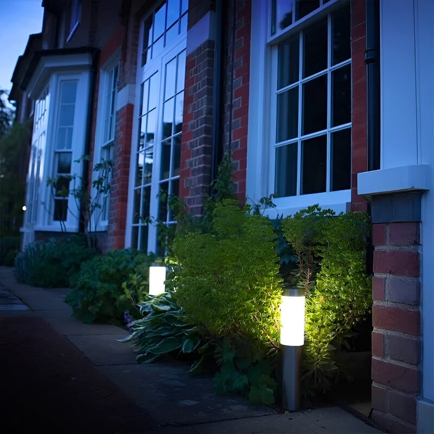 Stainless Steel Solar Post Light with Automatic Sensor