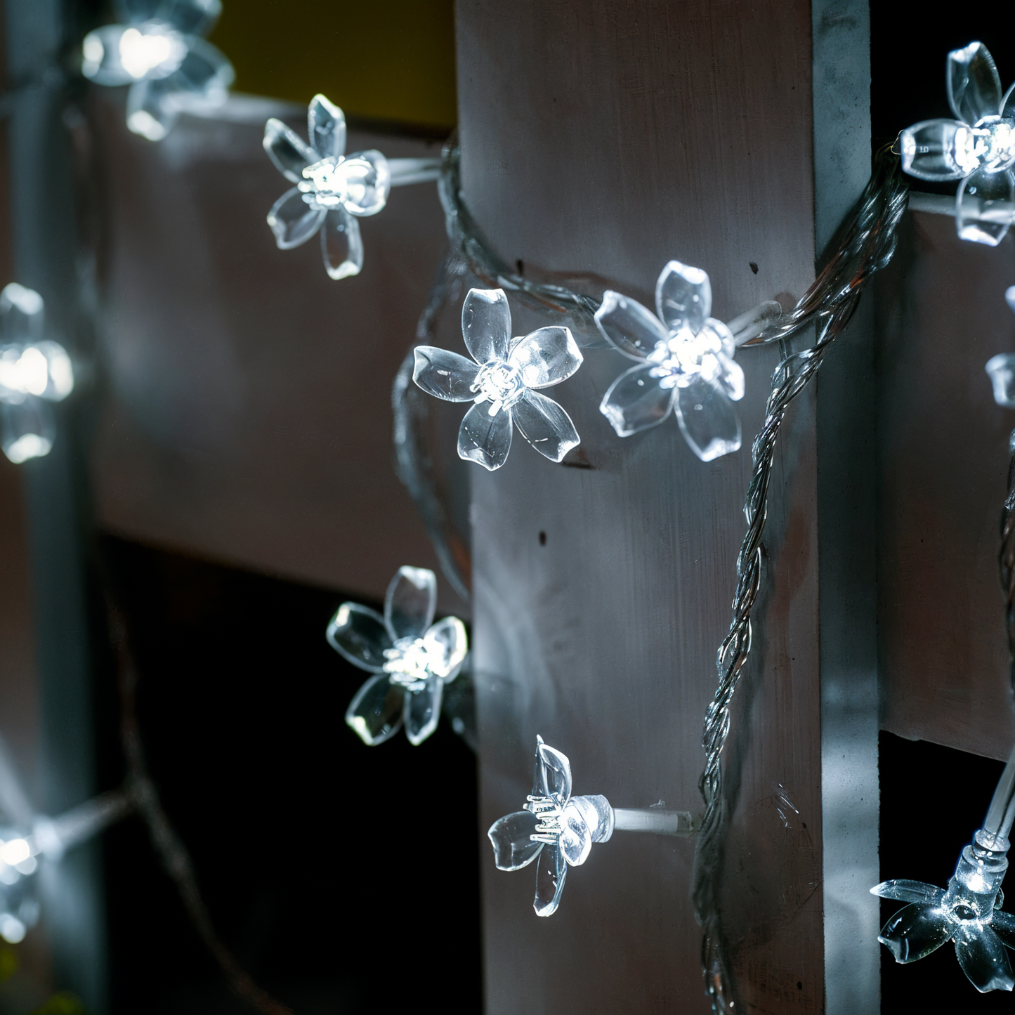 LED String Lights - Decorative Orbs, Flowers, Stars, Snowflakes