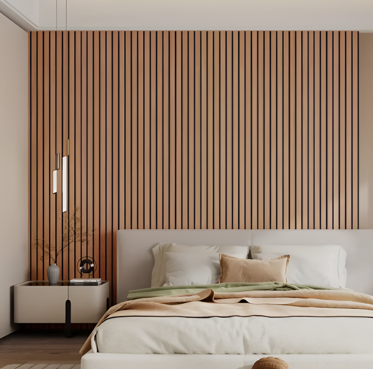 Self-Adhesive 3D PVC Wall Panels with Wood Look Finish