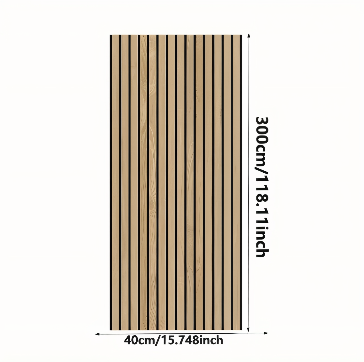 Self-Adhesive 3D PVC Wall Panels with Realistic Wood Look