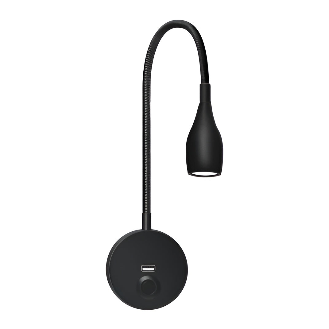 Adjustable Wall Reading Lamp with Energy-Efficient LED