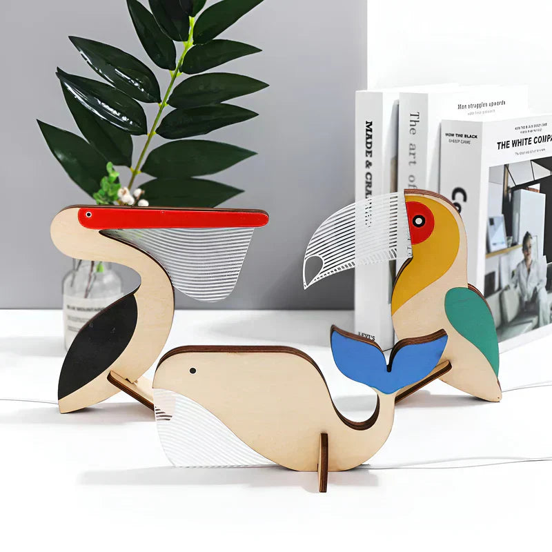LED Animal Table Lamp - Soft Glow Night Light for Kids