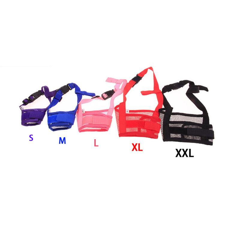 Adjustable Mesh Dog Muzzle for Barking and Chewing