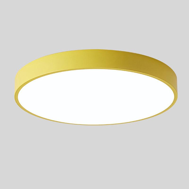 Wood Macaron Round Ceiling Light - Scandinavian Style