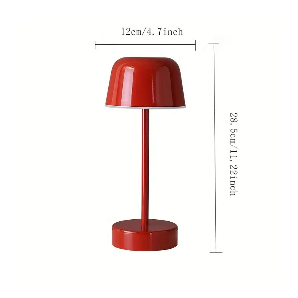 L-Shaped Rechargeable LED Mushroom Lamp